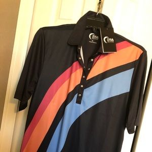Women’s Rainbow Clubhouse Golf Polo